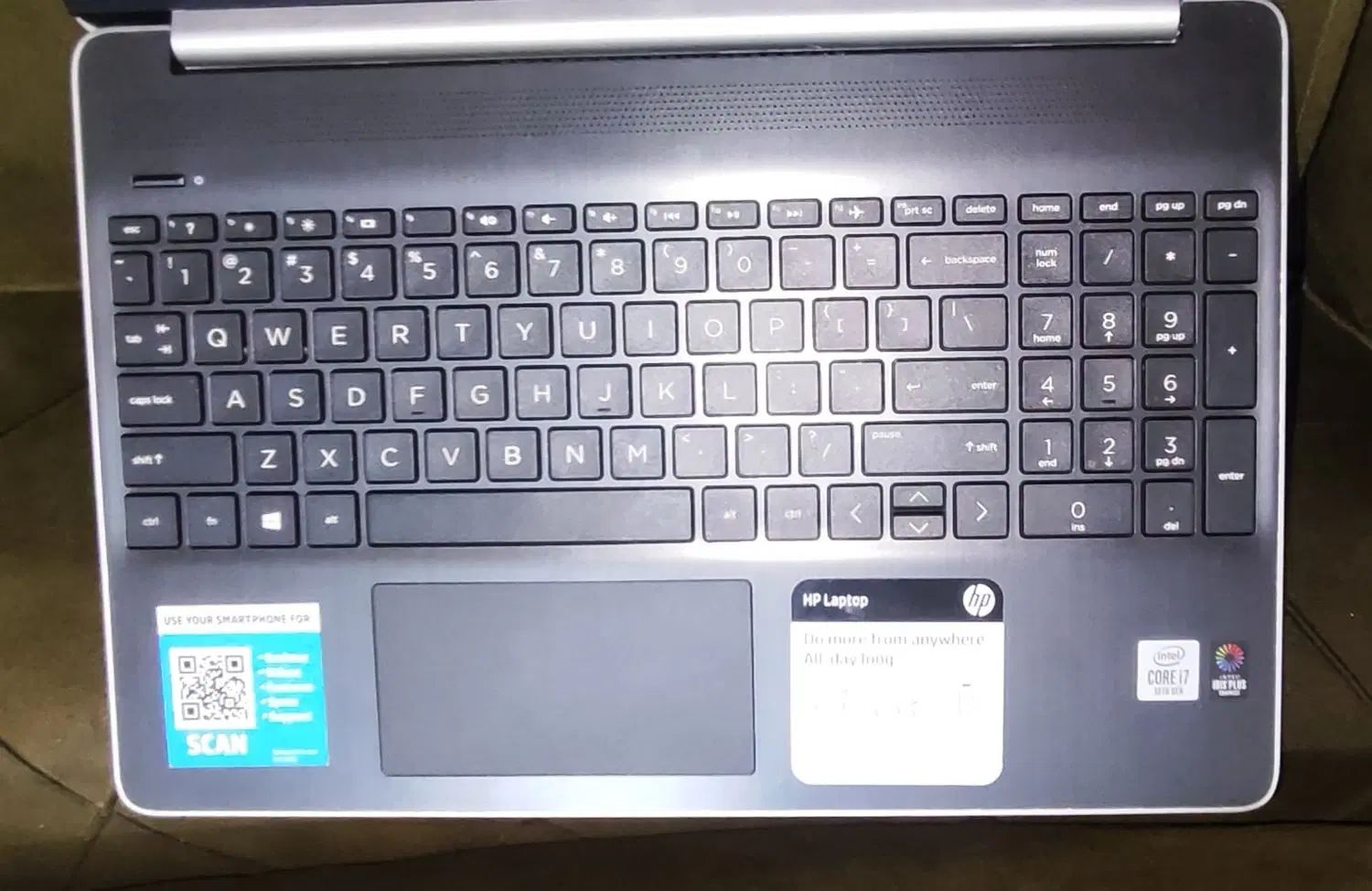 لپ تاپ اچ پی نسل ۱۰ Core I7|رایانه همراه|اصفهان, ملاصدرا|دیوار