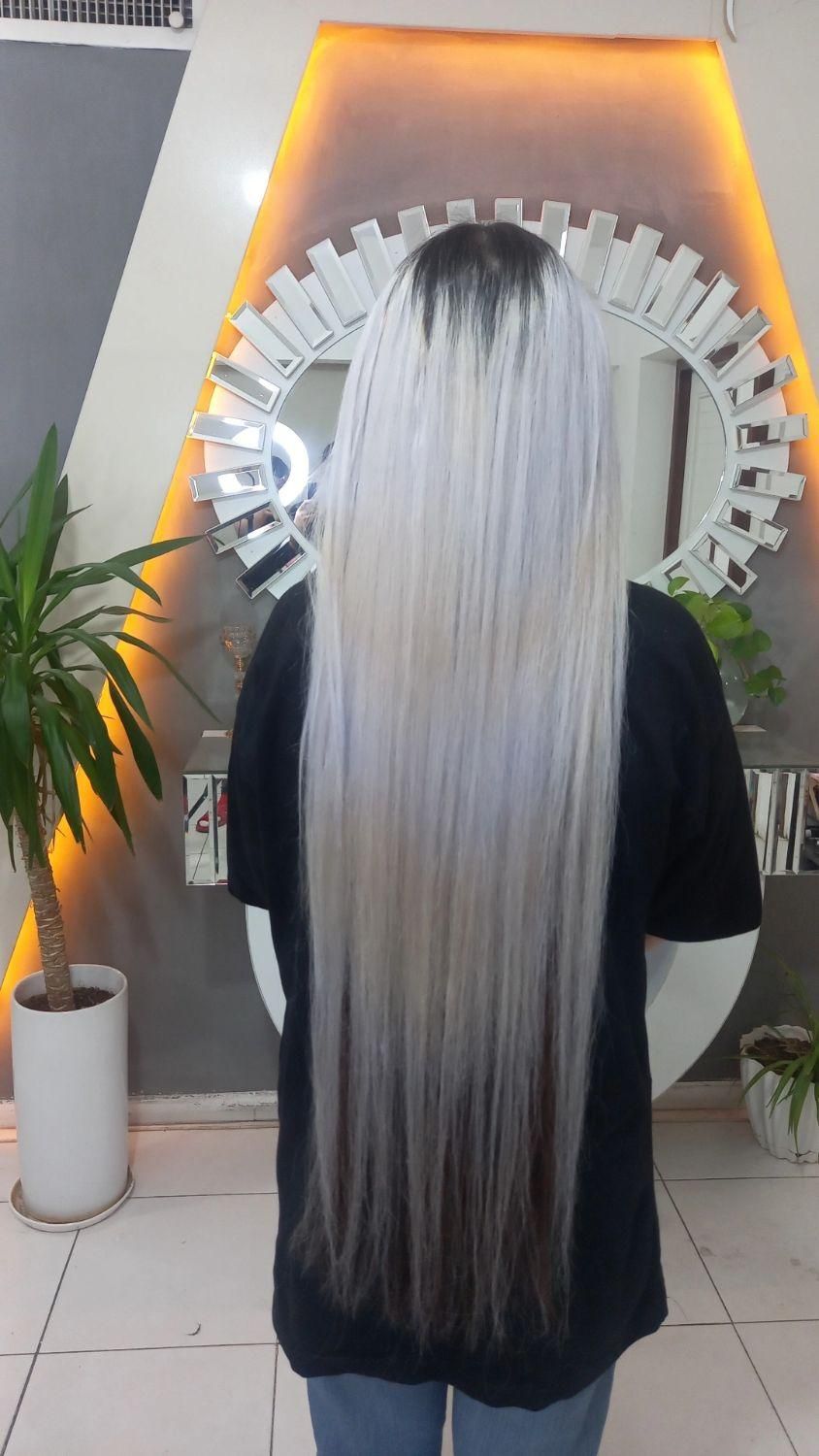 اکستنشن موی طبیعی|خدمات آرایشگری و زیبایی|شیراز, معالی‌آباد|دیوار