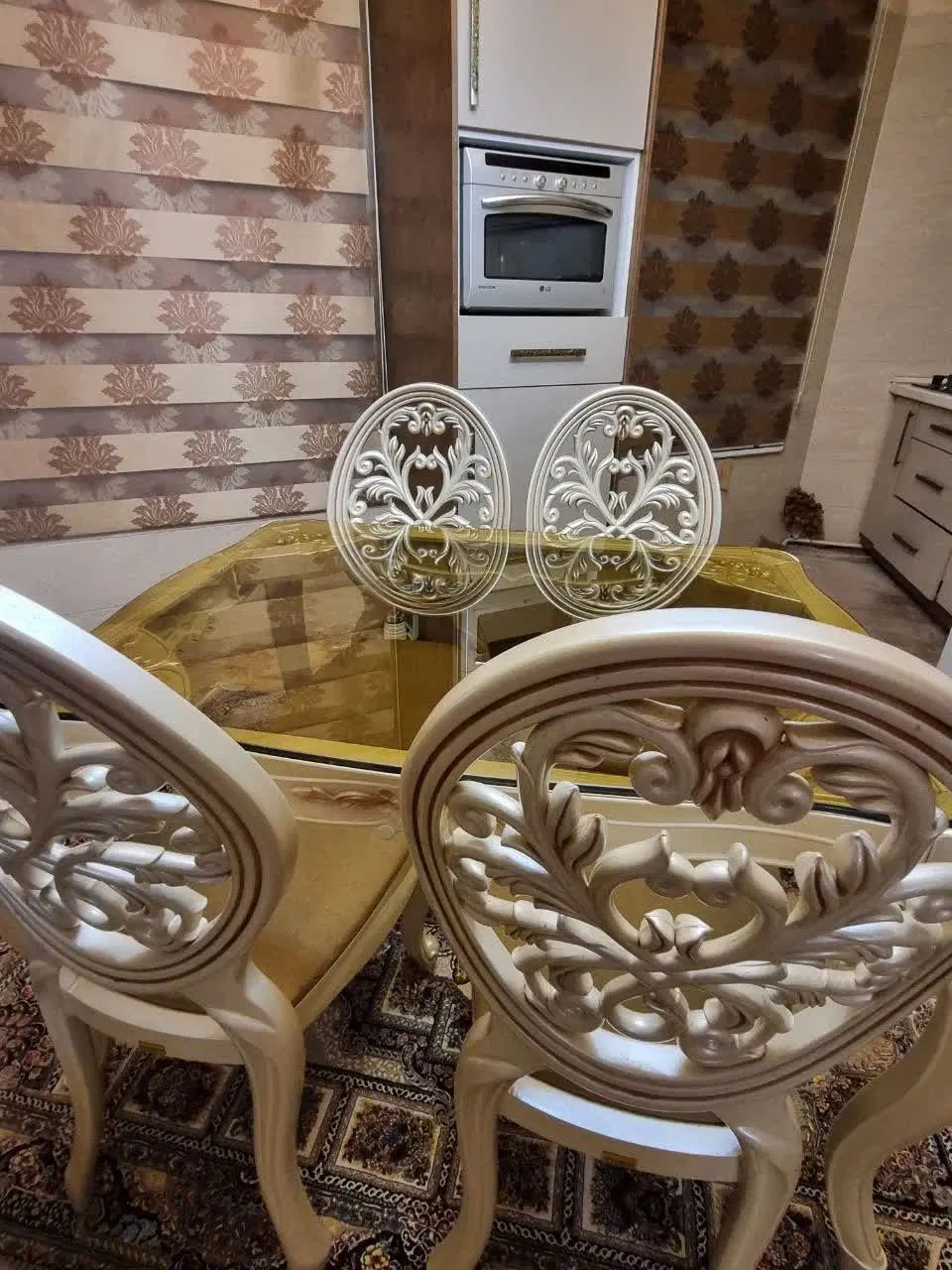 میز نهار خوری ۴ نفره|میز و صندلی غذاخوری|تهران, جوانمردان (اندیشه)|دیوار