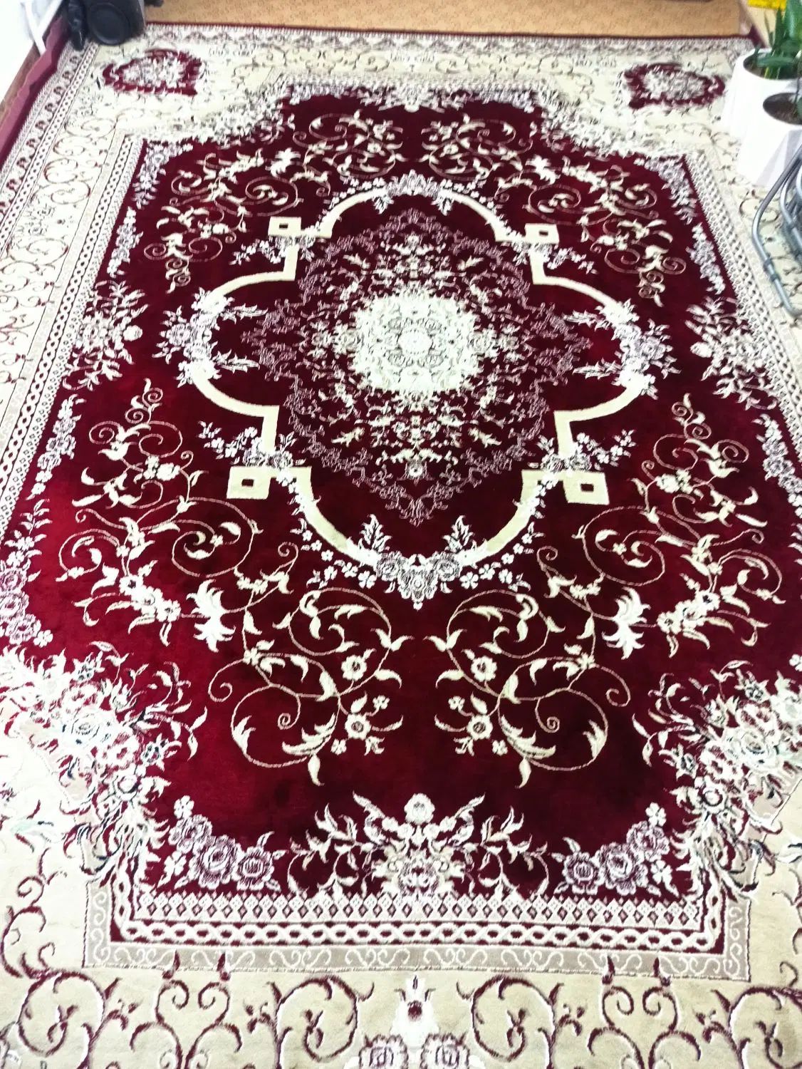 1تخته فرش 12متری و1تخته فرش گلیم 6متری درحد نو|فرش|شاهین دژ, |دیوار