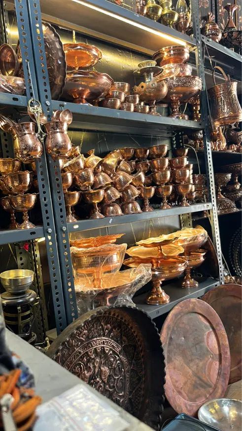 تولیدی ظروف مسی|ظروف سرو و پذیرایی|اصفهان, آفاران|دیوار