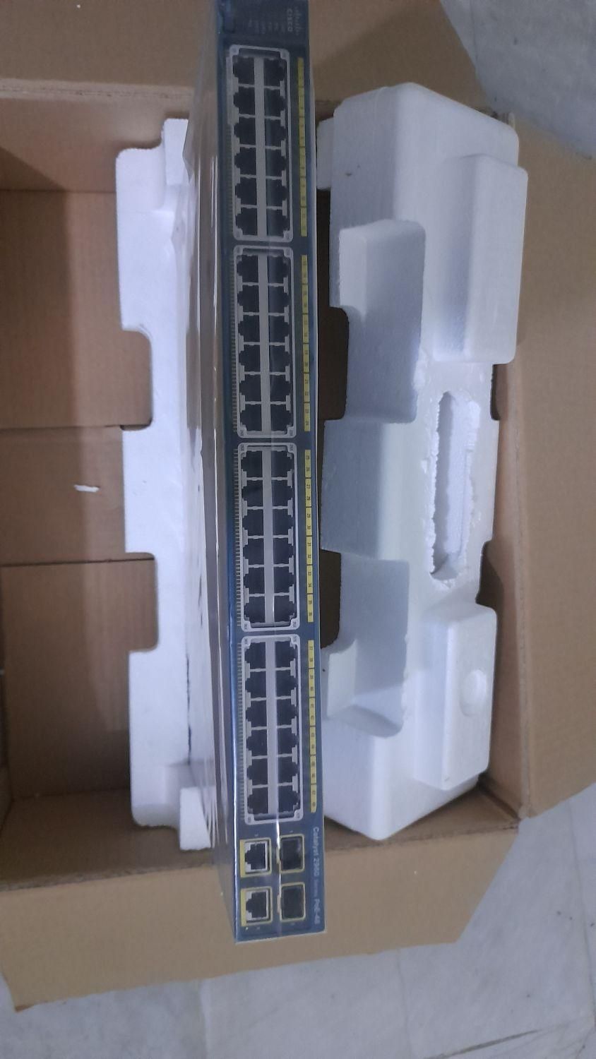 سوئیچ Cisco 2960 Poe-48|مودم و تجهیزات شبکه|سمنان, |دیوار