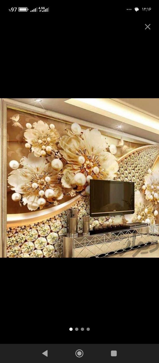 نصب و فروش کاغذ دیواری با شرایط نقدو اقساطی|خدمات پیشه و مهارت|میانه, |دیوار