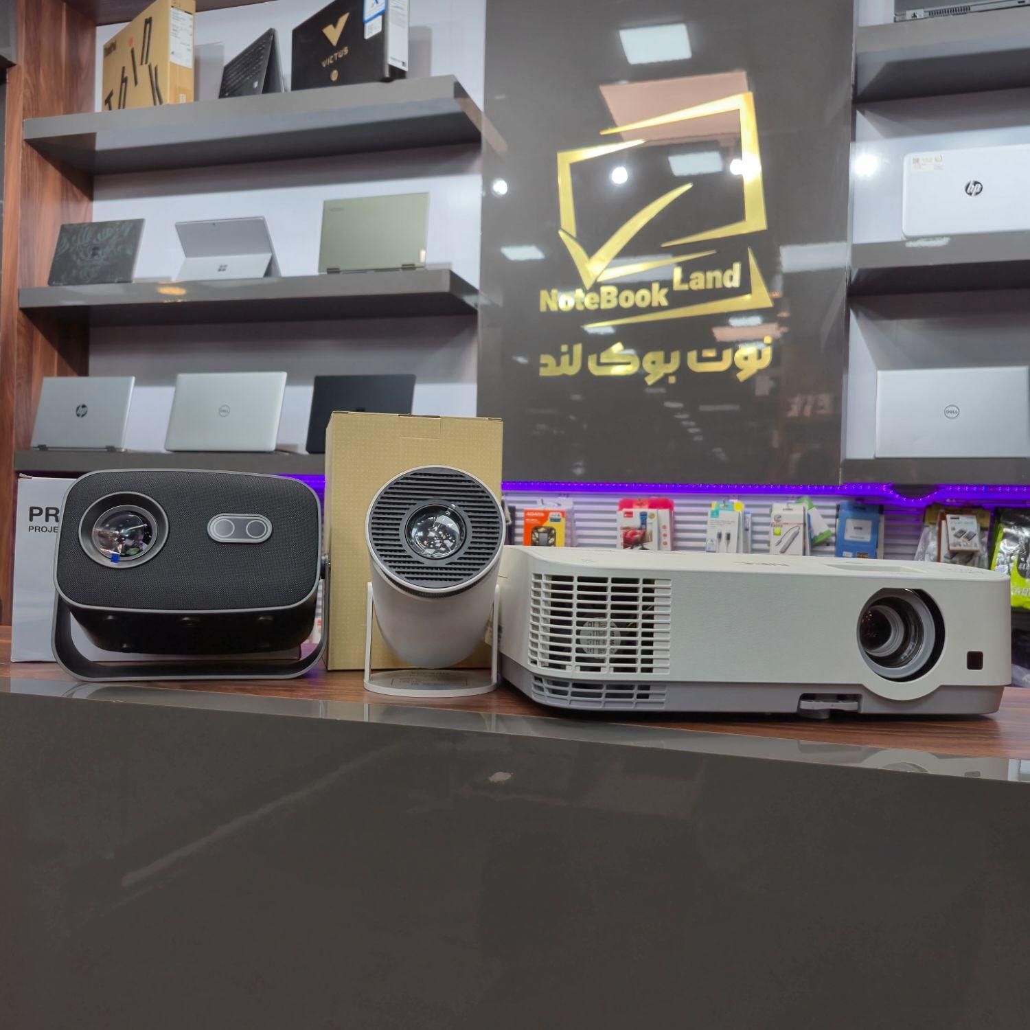 فروش انواع ویدئو پروژکتور در نوت بوک لند Projector|تلویزیون و پروژکتور|بندرعباس, |دیوار