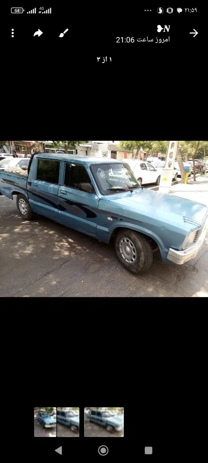 وانت مزداژاپنی دوکابین 2000سالم به کارشناسی شما|خودرو سواری و وانت|مشهد, شهید آوینی|دیوار