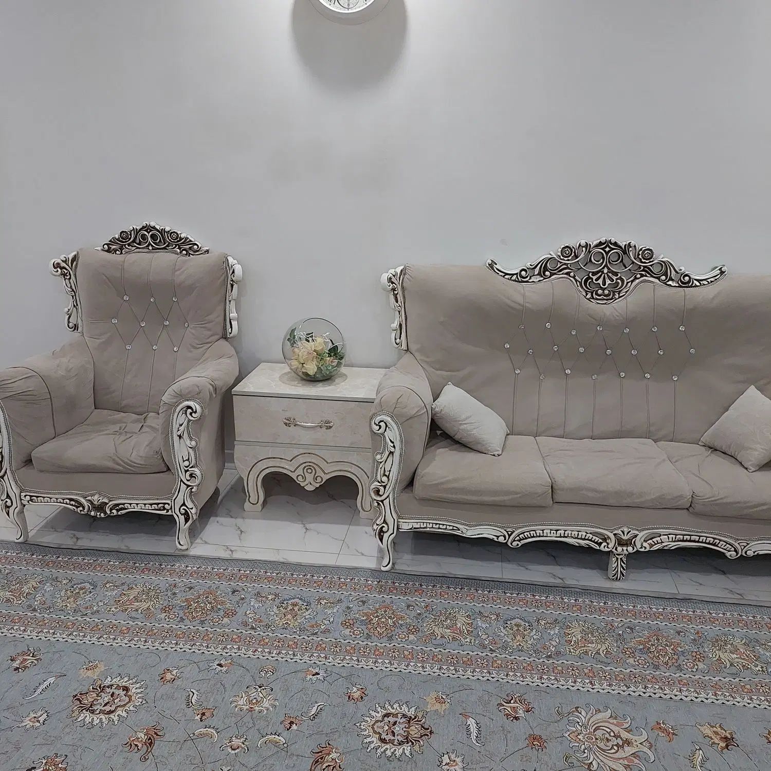 مبل هفت نفره|مبلمان خانگی و میز عسلی|تهران, طیب|دیوار