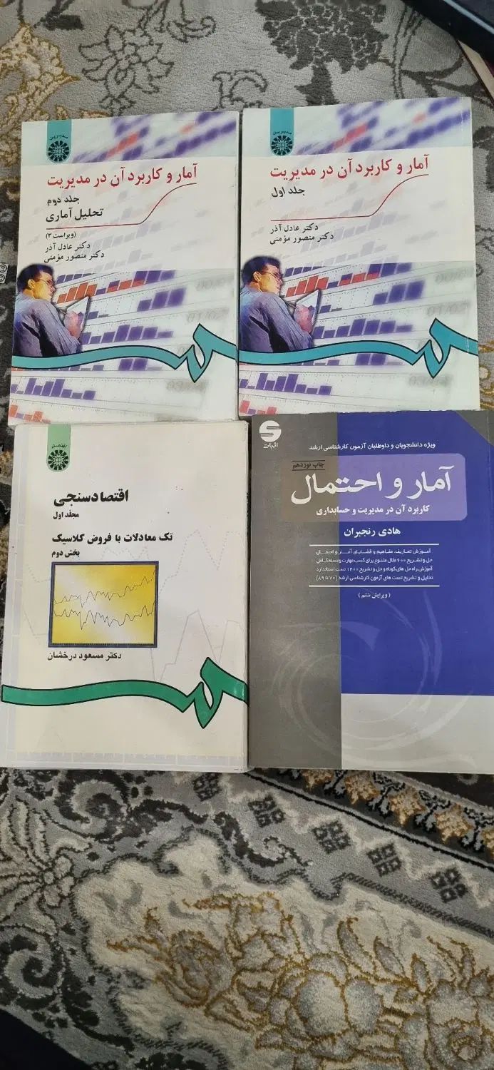 کتاب رشته اقتصاد|کتاب و مجله آموزشی|مشهد, یوسفیه (شهرک غرب)|دیوار