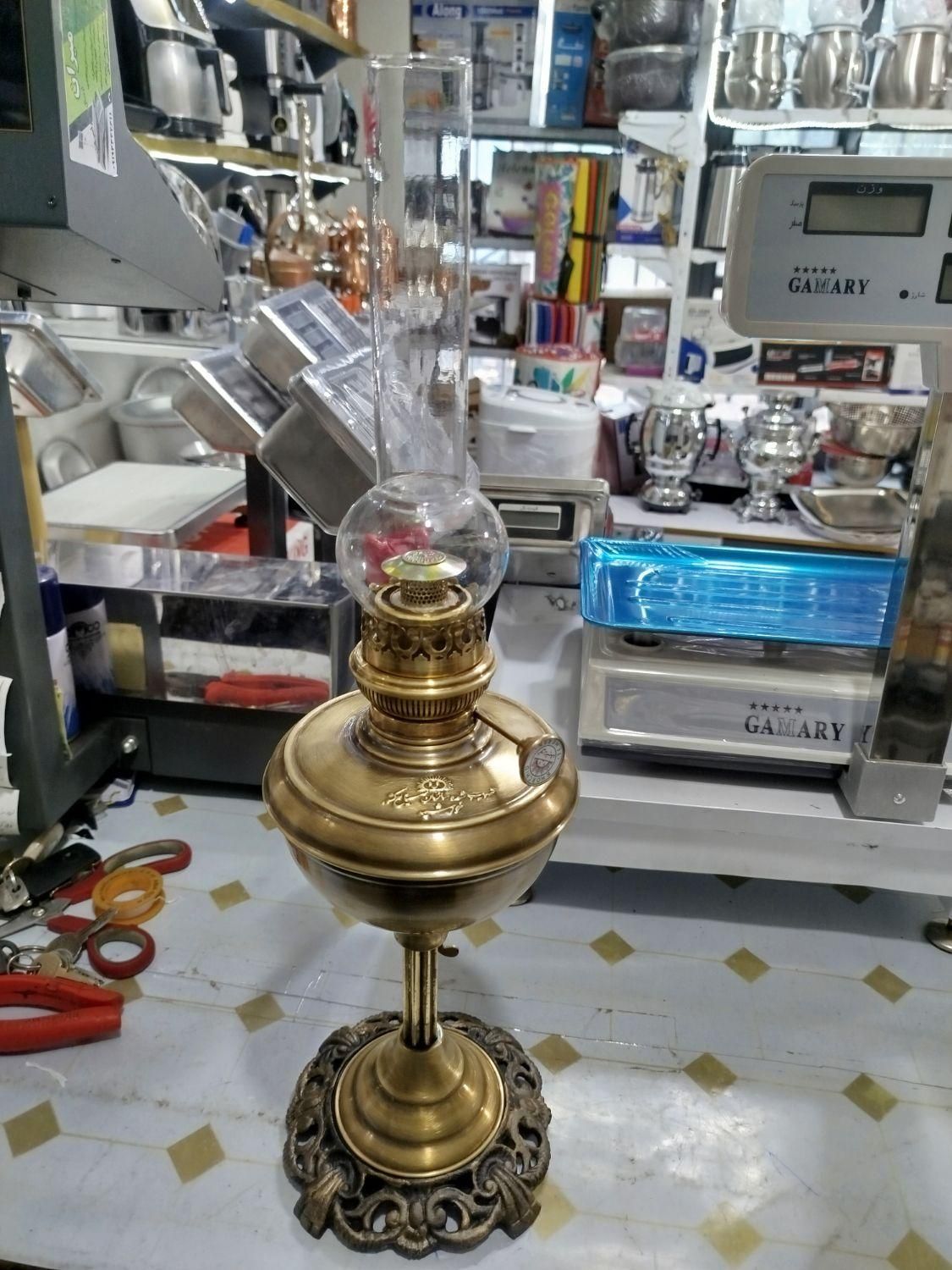 گردسوز خورشید نشان برنجی با ضمانت سوخت|لامپ و چراغ|شاهرود, |دیوار