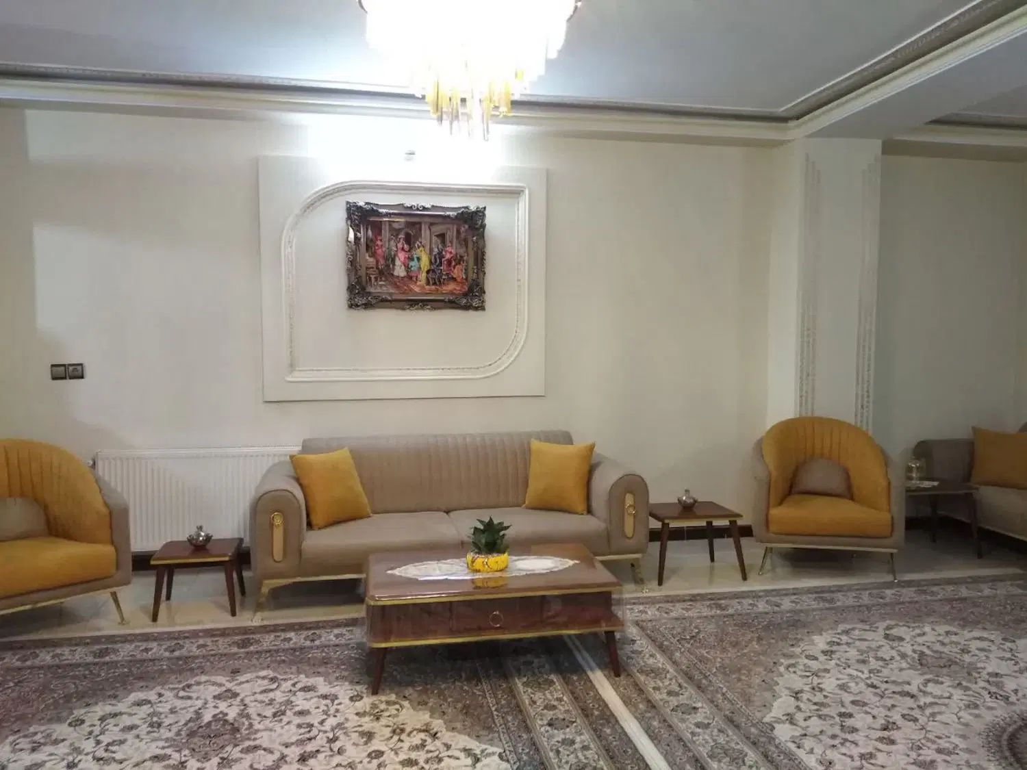 ست مبل راحتی ۸ نفره‌ومیزنهارخوری ۴نفره ‌ومیزعسلی|مبلمان خانگی و میز عسلی|ری, عباس‌آباد|دیوار