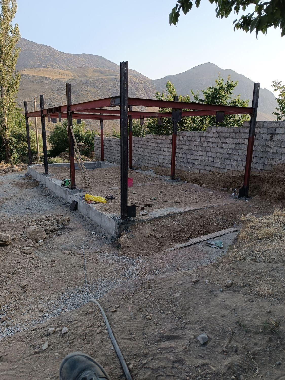 اجرا اسکلت .سقف. تاسیسات .جوشکاری|خدمات پیشه و مهارت|الیگودرز, |دیوار