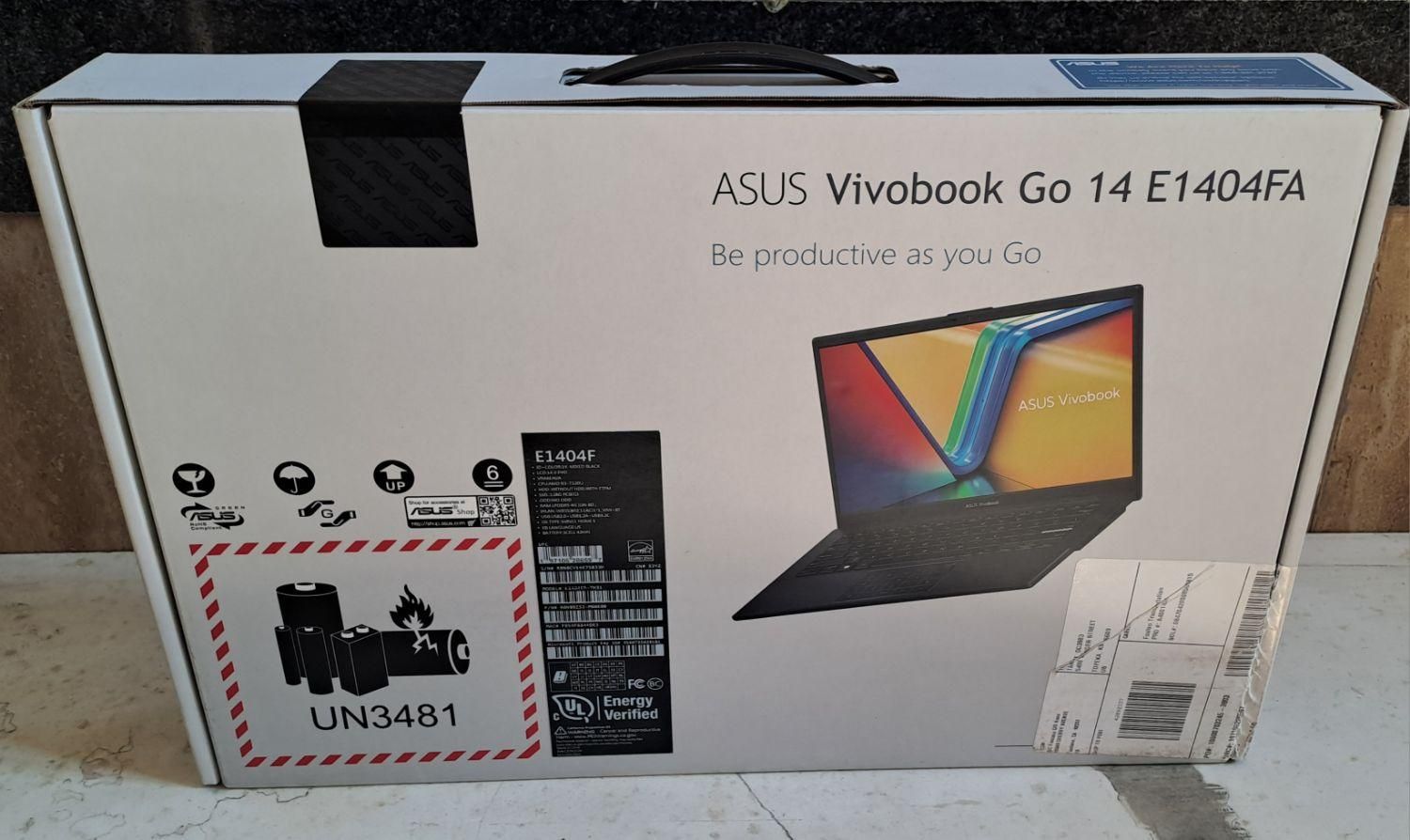 Asus vivobook go 14 E1404fa ایسوس نسل یازده ویوبوک|رایانه همراه|تهران, امام حسین|دیوار