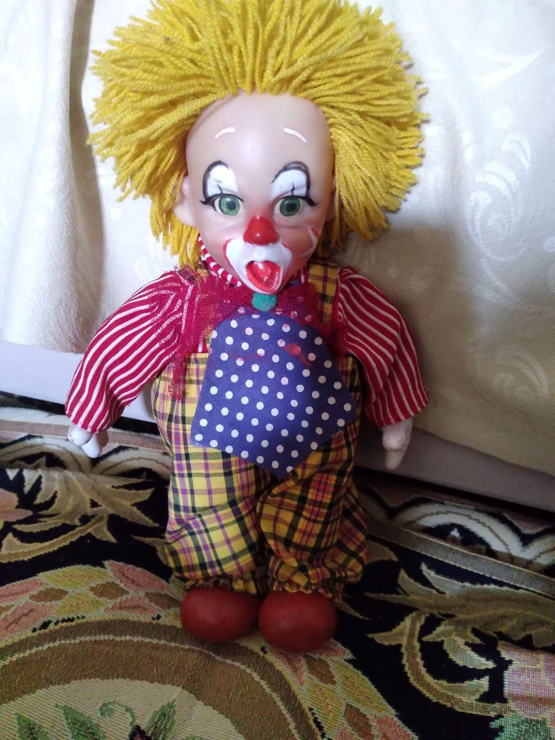 عروسک دلقک قدیمی|اسباببازی بچه|تهران, تهراننو|دیوار