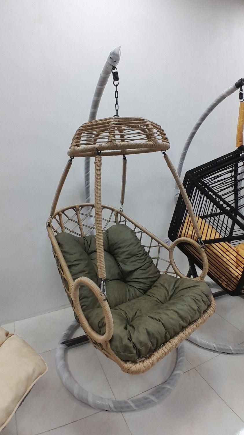 تاب ریلکسی  تابریلکسی  تاب باغی فلزی  ننو  مدل taj|مبلمان خانگی و میز عسلی|کرج, گوهردشت|دیوار