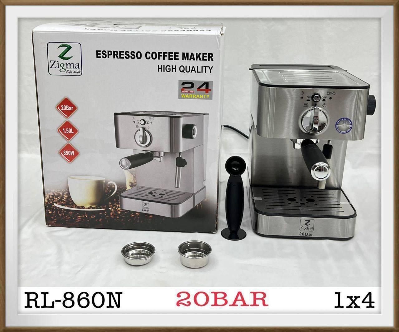 اسپرسو زیگما مدل rl860|سماور، چایساز، قهوهساز|کرج, مصباح|دیوار