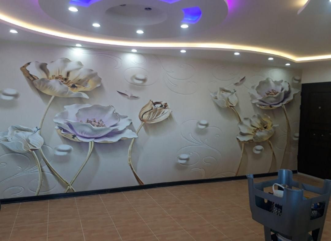 نصب وفروش کاغذدیواری وپوستر|خدمات پیشه و مهارت|بندر انزلی, تختی|دیوار