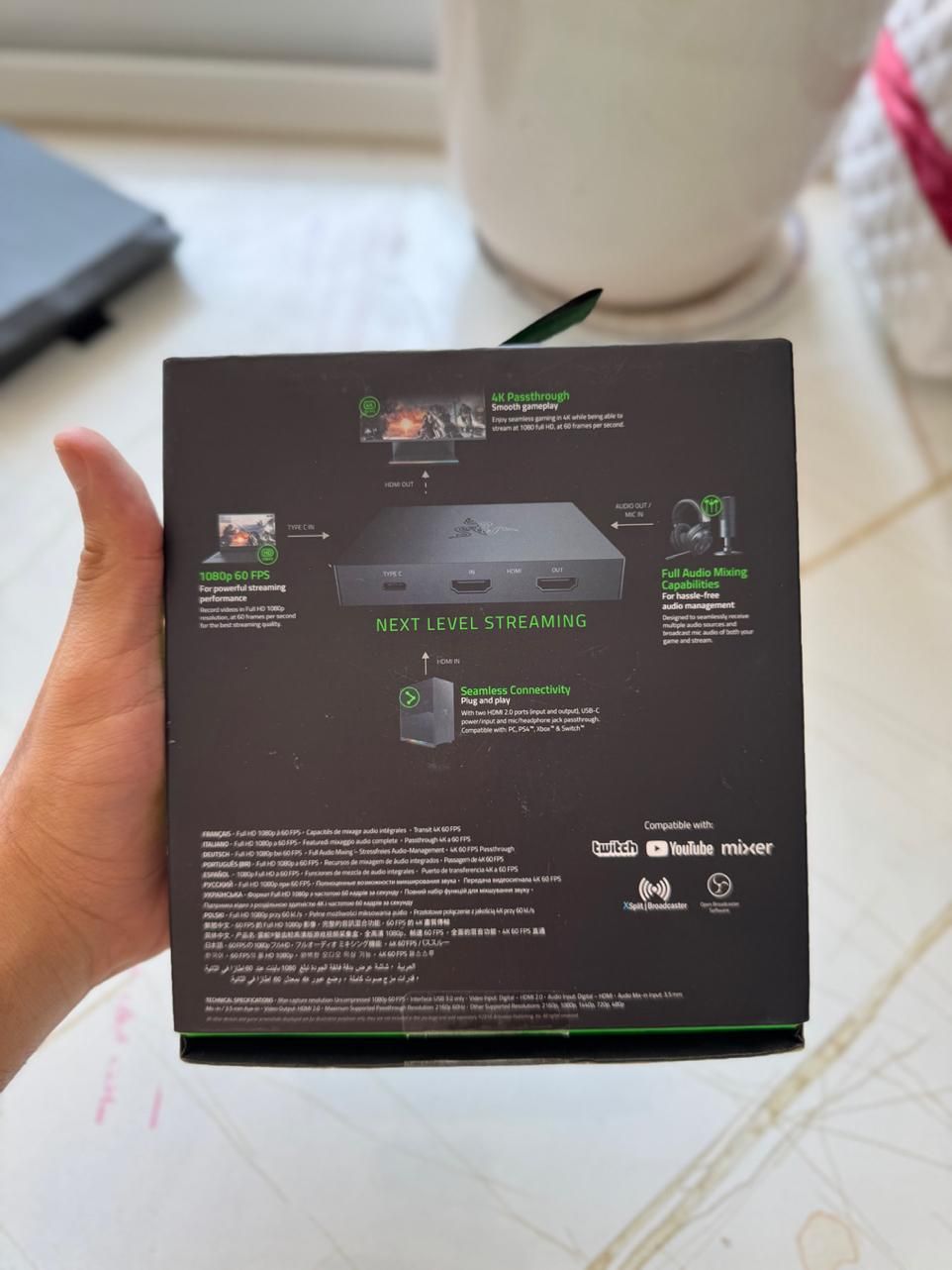 کپچر کارت ریزر Razer Ripsaw|قطعات و لوازم جانبی رایانه|مشهد, کوی المهدی|دیوار