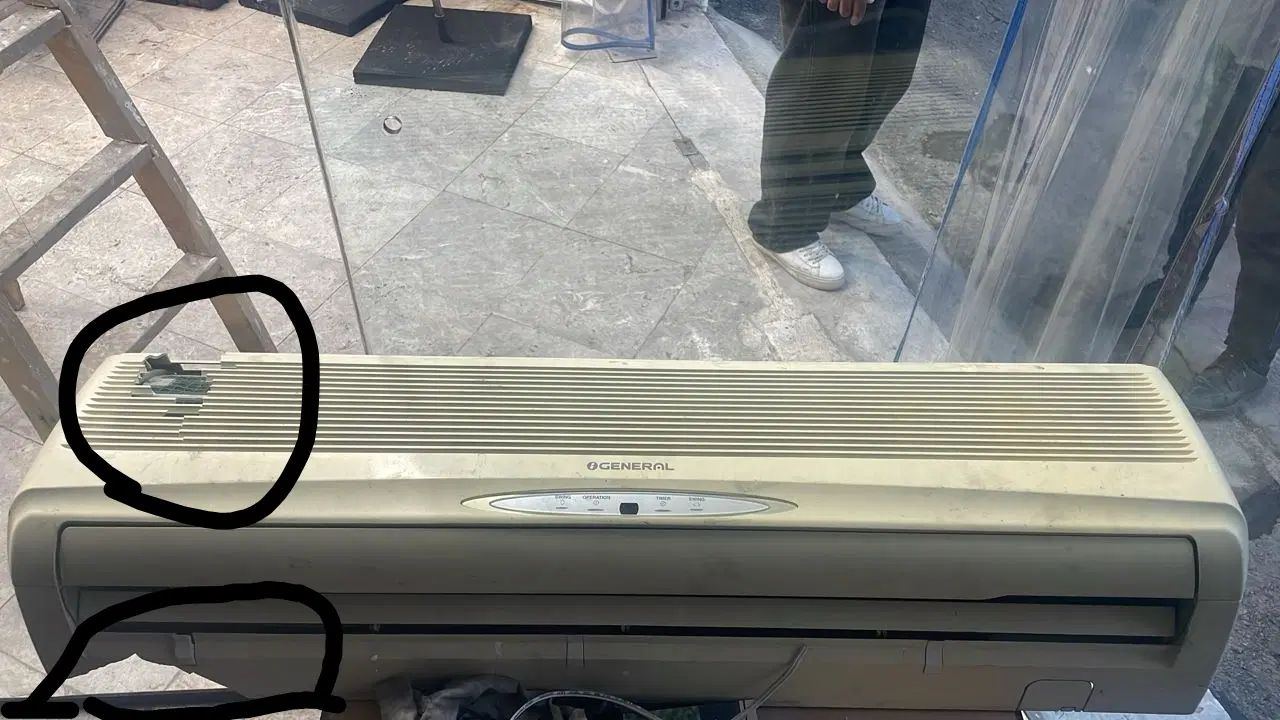 کولر گازی ا جنرال 30000 اصلی|کولر گازی و فن‌کوئل|تهران, سبلان (لشگر)|دیوار