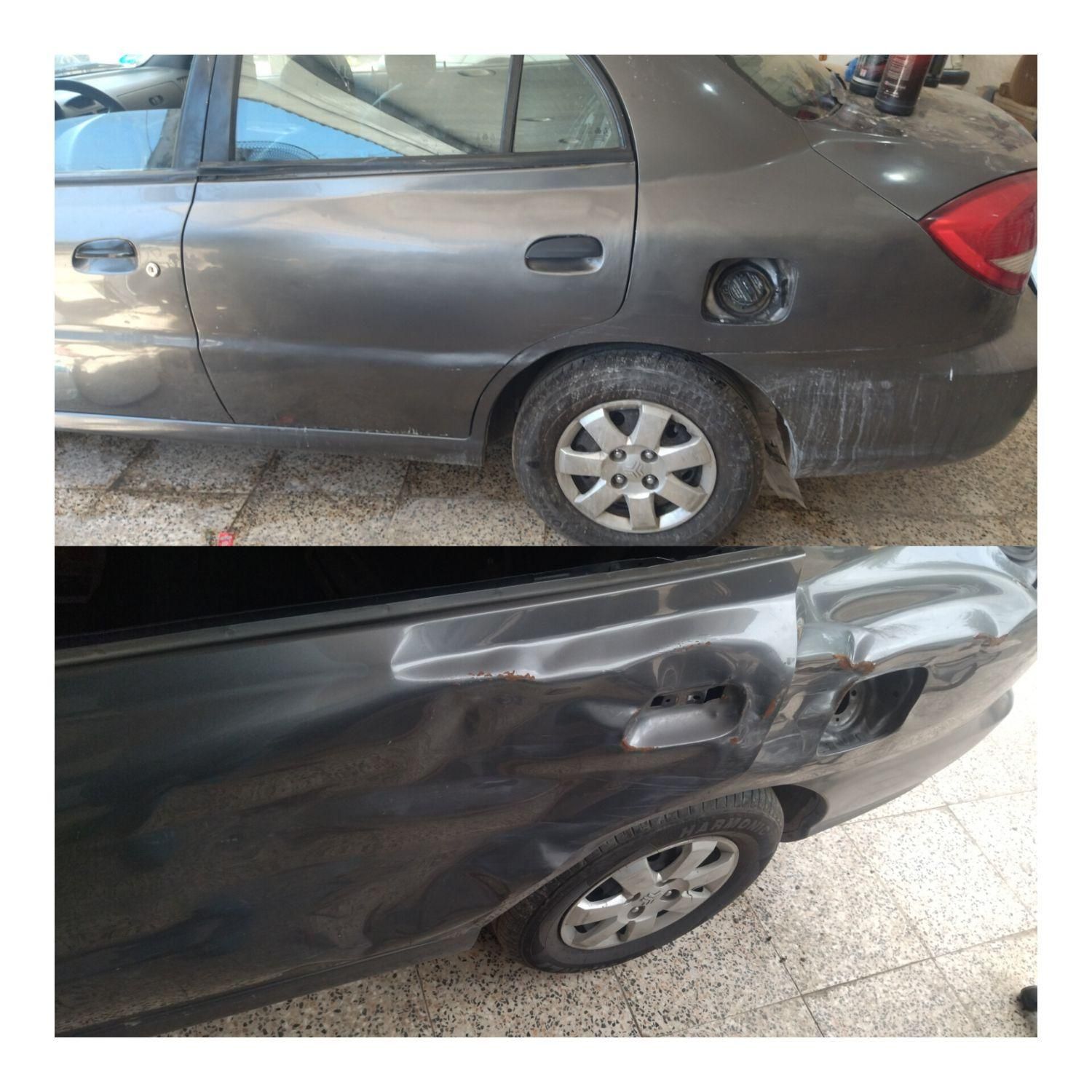 صافکاری پی دی ارpdrومغناطیسی بیرنگی وسنتی شاسی کشی|خدمات موتور و ماشین|رشت, عینک|دیوار