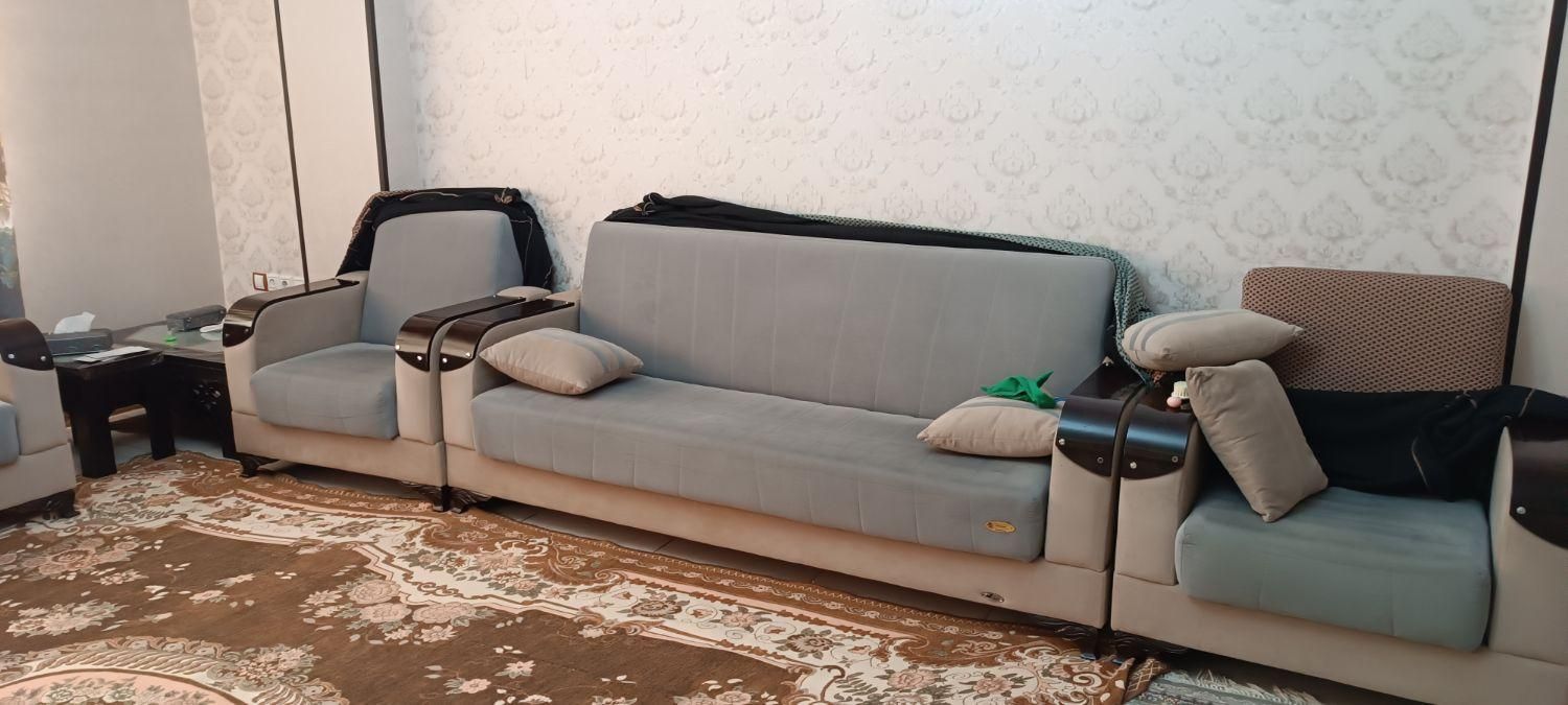 مبل راحتی  مدل تخت شو|مبلمان خانگی و میز عسلی|الوند, |دیوار