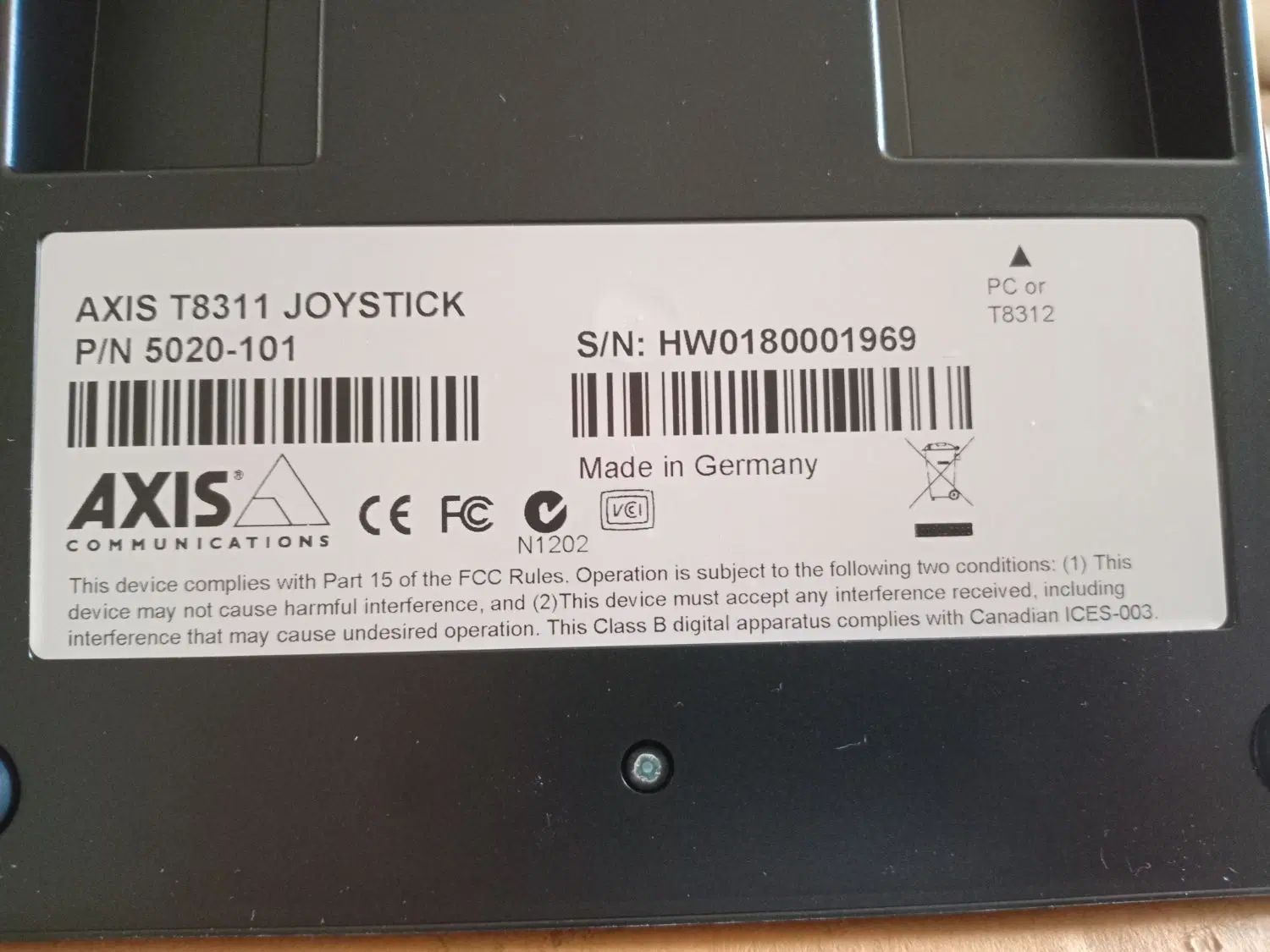 جوی استیک Axis T8311 برای کنترل Ptz|دوربین مداربسته|تهران, بنی‌هاشم|دیوار