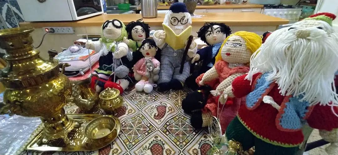 عروسکهای تزیینی و بافت برای میز هفت سین و شب یلدا|صنایع دستی و سایر لوازم تزئینی|تهران, بلوار کشاورز|دیوار