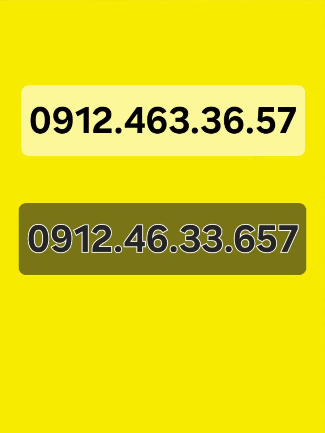 0912.463.36.57  کد ۴|سیم‌کارت|کرج, حصارک پایین|دیوار