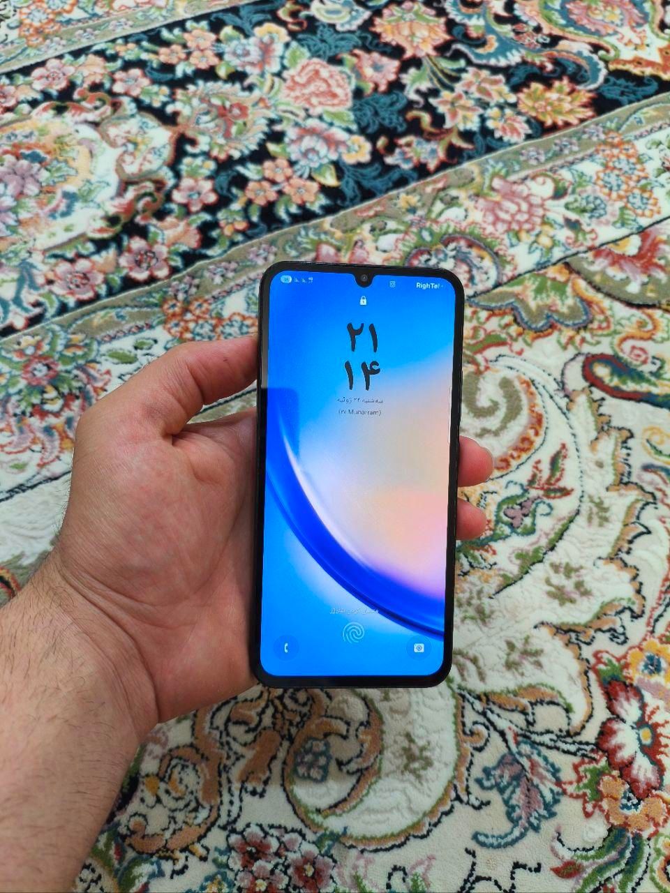 سامسونگ Galaxy A34 با حافظهٔ ۱۲۸ گیگابایت|موبایل|تهران, علی‌آباد|دیوار