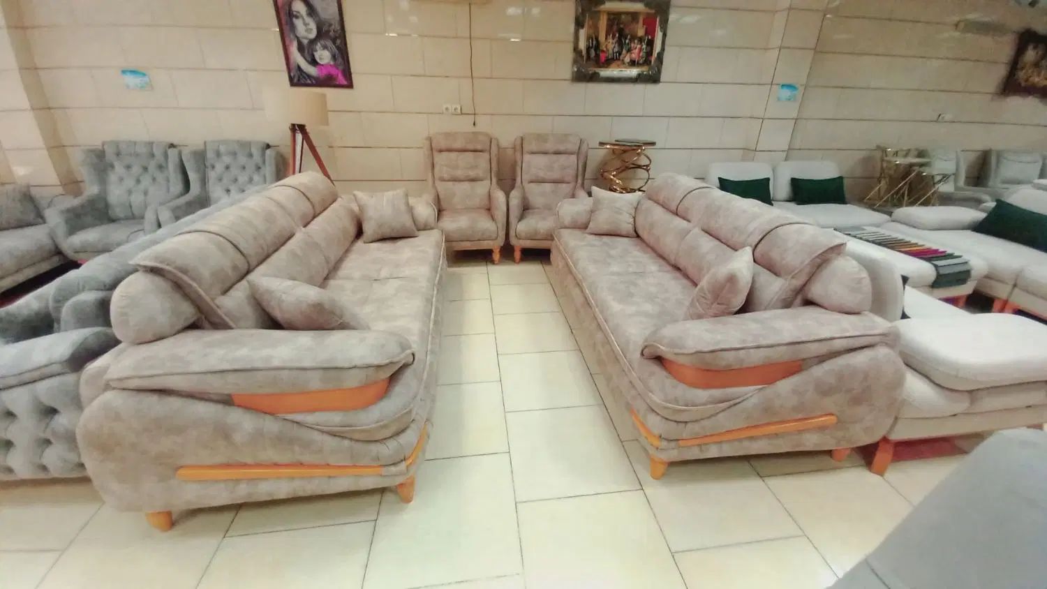 مبل پرنیا صدف گالری مبل ایران 30%درصد تخفیف شرکتی|مبلمان خانگی و میز عسلی|اهواز, گلستان|دیوار