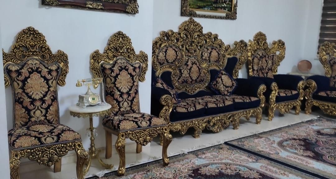 مبل سلطنتی|مبلمان خانگی و میز عسلی|تالش, تالش|دیوار