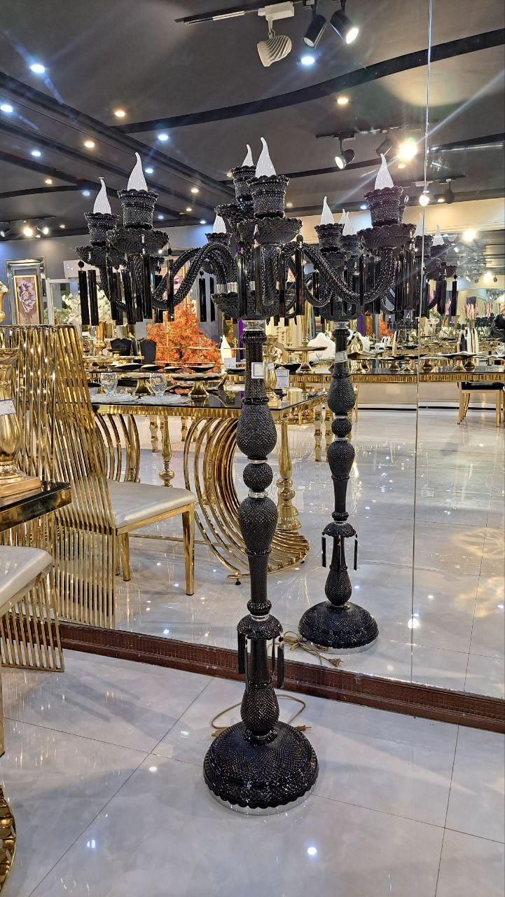 میز مدل پره ای طلایی /تالار رستوران هتل|عمدهفروشی|کرج, دولتآباد|دیوار