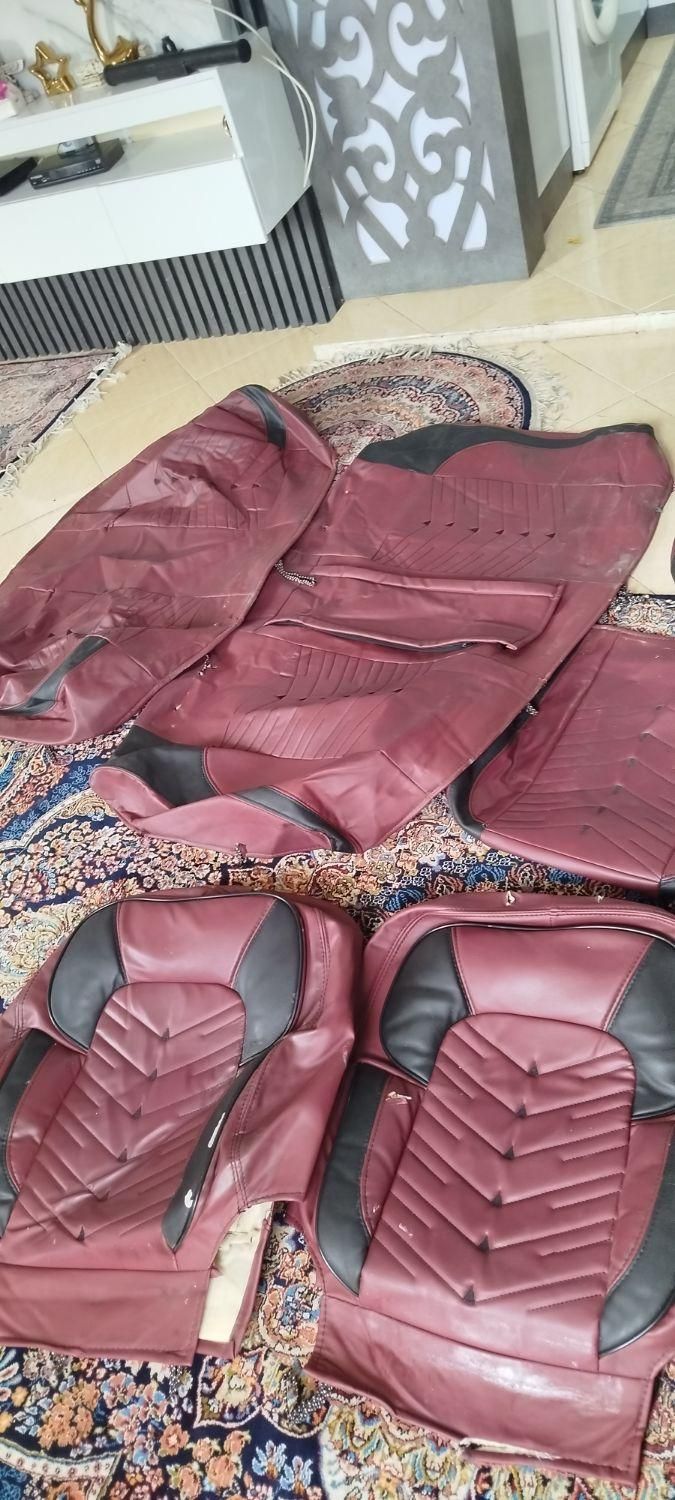 روکش صندلی پژو  چرم|قطعات یدکی و لوازم جانبی|فولادشهر, C2|دیوار
