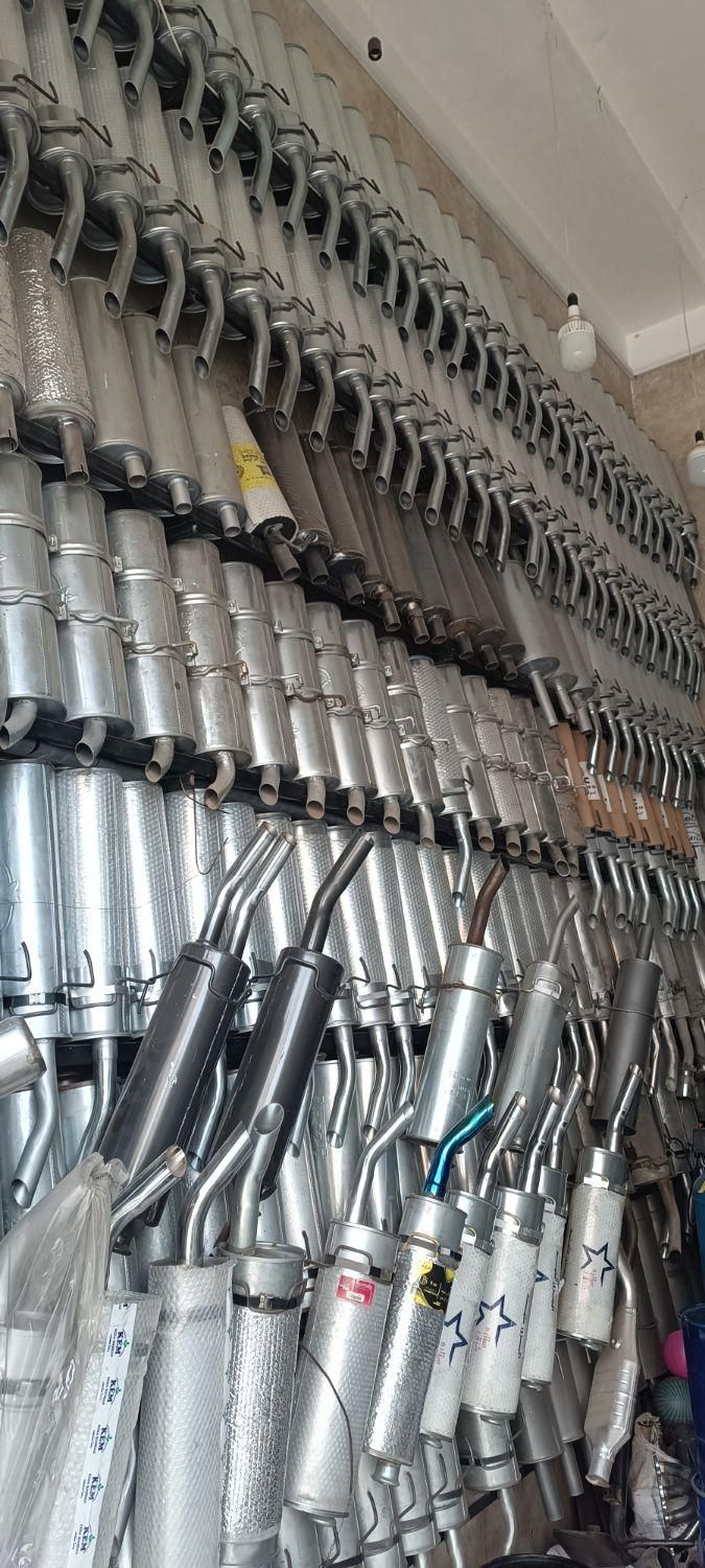 منبع و لوله اگزوز|قطعات یدکی و لوازم جانبی|فردیس, منظریه|دیوار