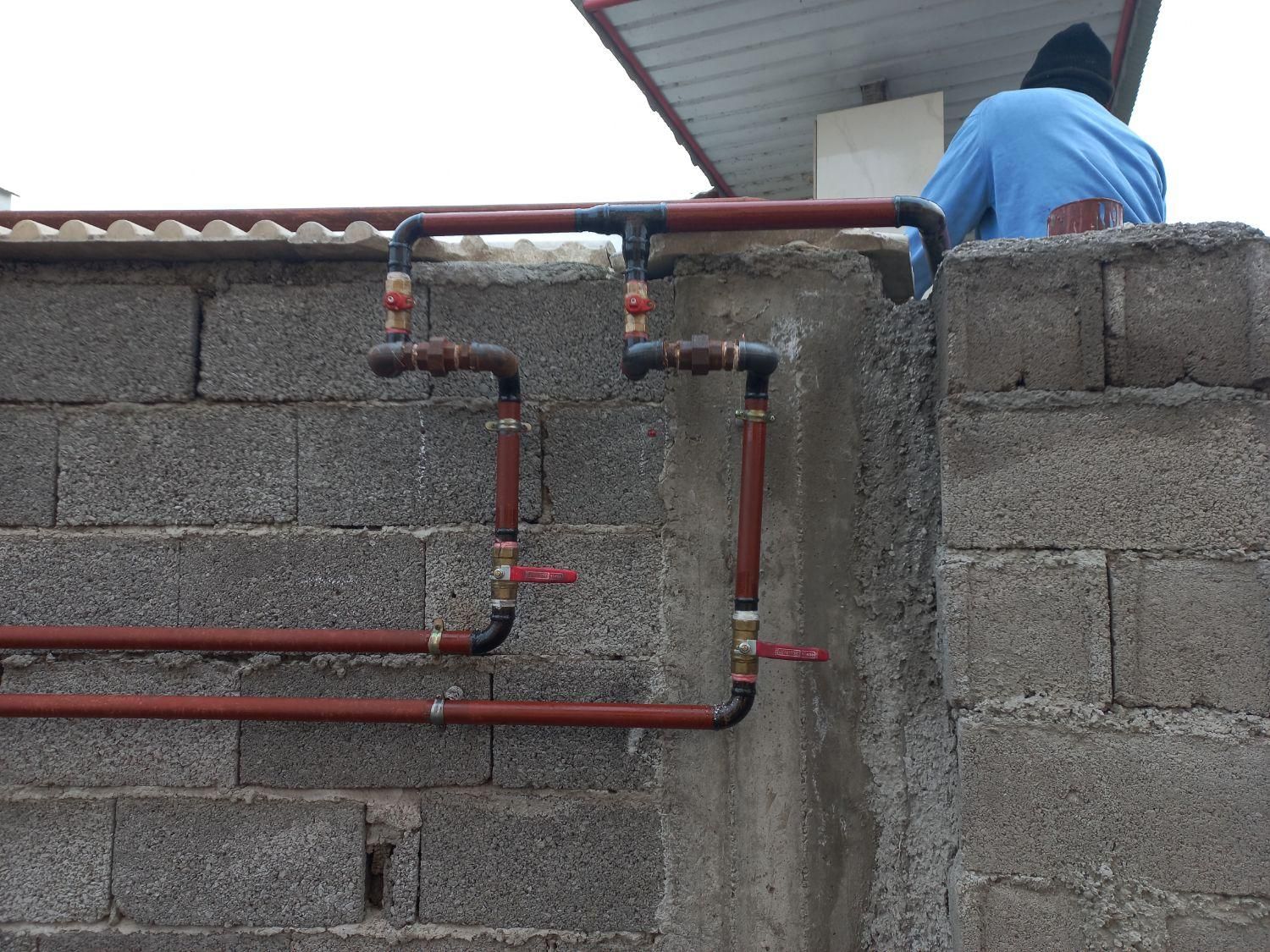 لوله کشی گاز|خدمات پیشه و مهارت|سنگر, |دیوار