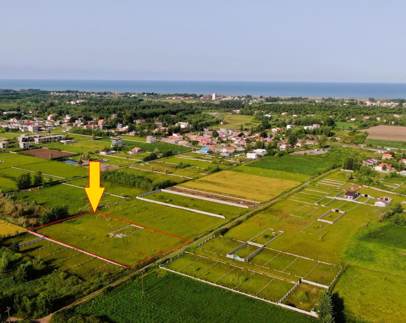 زمین سرمایه گذاری واقع درشهرک ارائه سندتک برگ|فروش زمین و ملک کلنگی|چاف و چمخاله, |دیوار