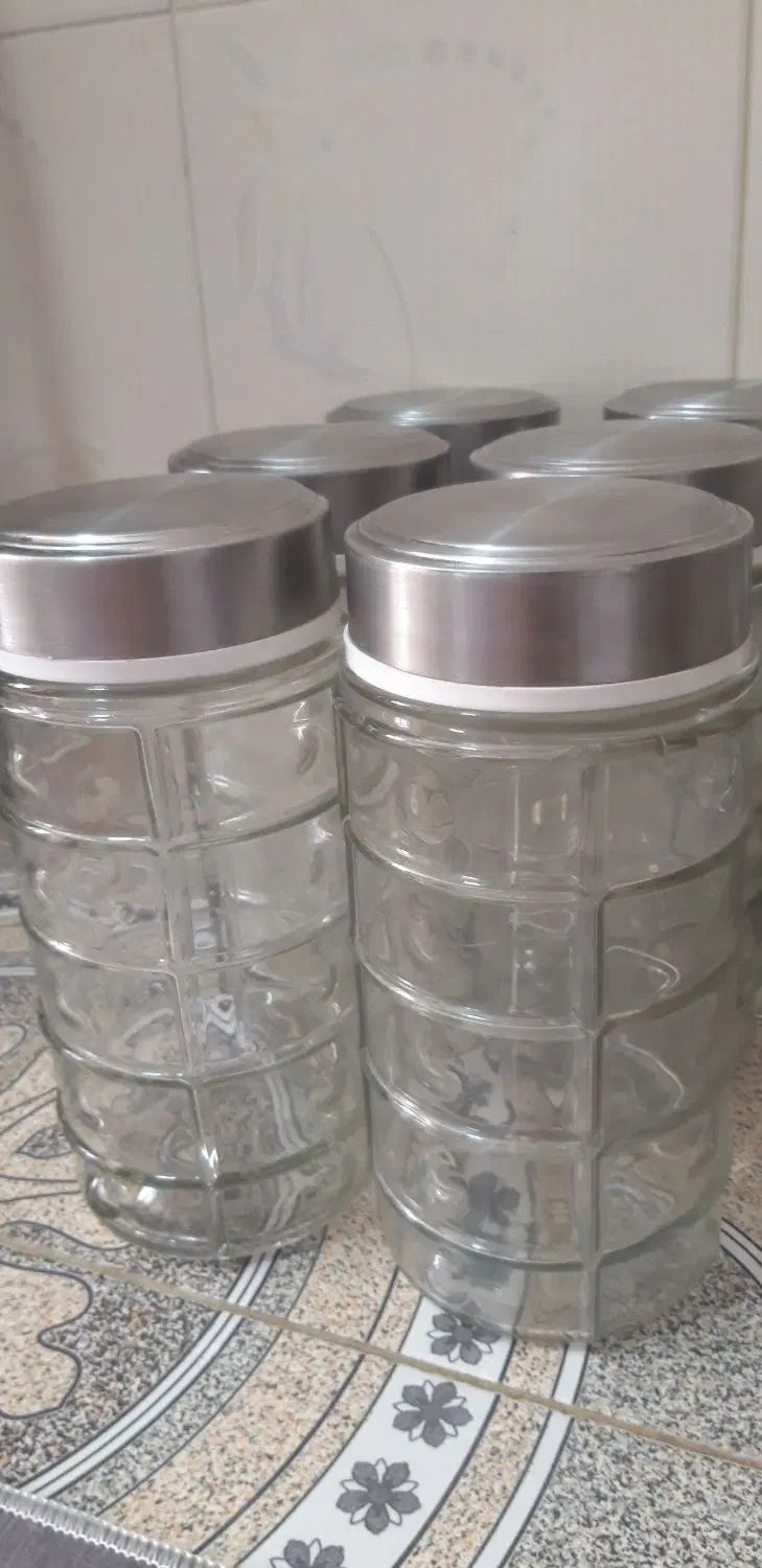 بطری شیشه ای،ظرف حبوبات،ادویه ای ،پاسماوری|ظروف نگهدارنده، پلاستیکی، یک‌بارمصرف|مشهد, شهرک بهارستان|دیوار