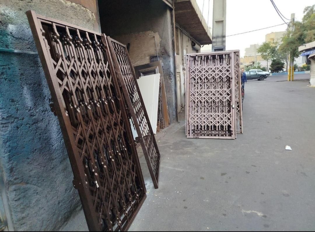 درب  اکاردیونی حفاظ های نرده ای حفاظ اکاردئونی|مصالح و تجهیزات ساختمان|کرج, دهقان ویلا|دیوار