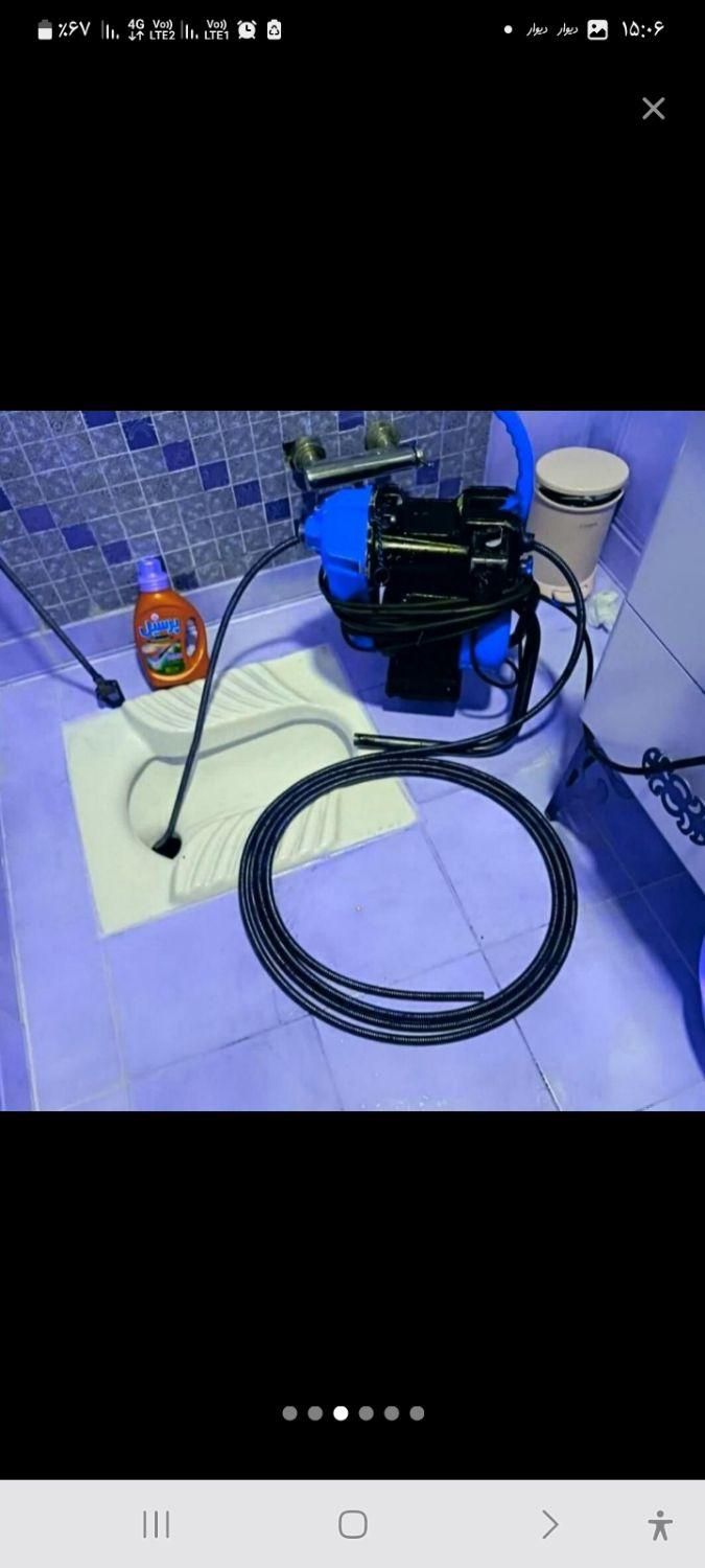 لوله بازکنی فنرزنی فوری چاه بازکن بهنام شبانه روزی|خدمات پیشه و مهارت|سیرجان, |دیوار