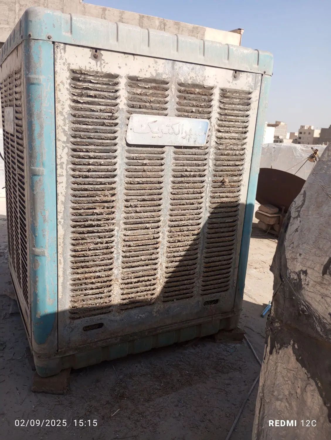 کولر الکتروتکنیک ۷۵۰۰ سالم بدون دینام فروشی( فوری)|کولر آبی|فردیس, فردیس|دیوار