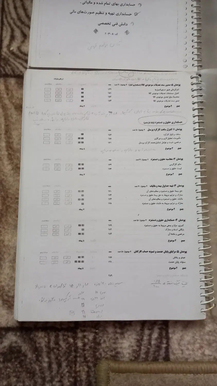 درسنامه و تست تخصصی حسابداری برای استخدامی ها|لوازم التحریر|لاهیجان, گلستان|دیوار