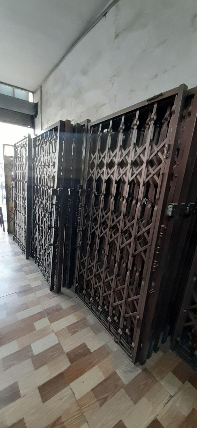 درب آکاردونی حفاظ آکاردئونی ضدسرقت|مصالح و تجهیزات ساختمان|پردیس, شهرک صنعتی خرمدشت فاز ۷|دیوار