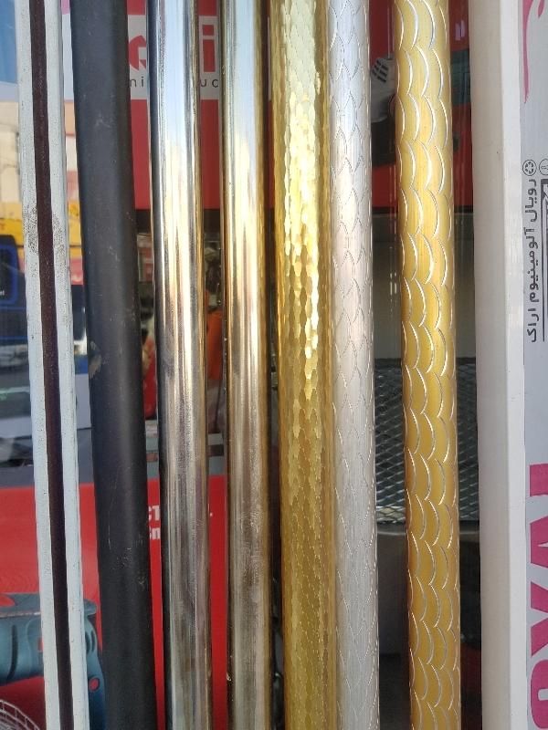 چوب پرده ساده و پانج و لوازم و لوله رگال داخل کمد|پرده، رانر، رومیزی|شیراز, تحویلی|دیوار