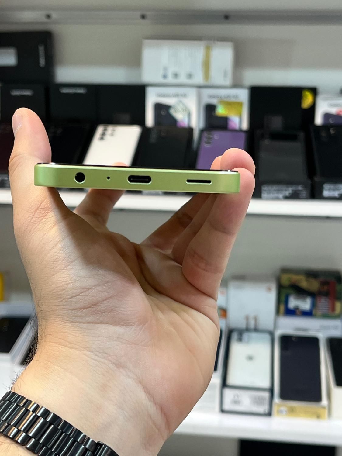 Samsung A25 128/6 در حد اکبند با گارانتی|موبایل|کرج, کوی امامیه|دیوار