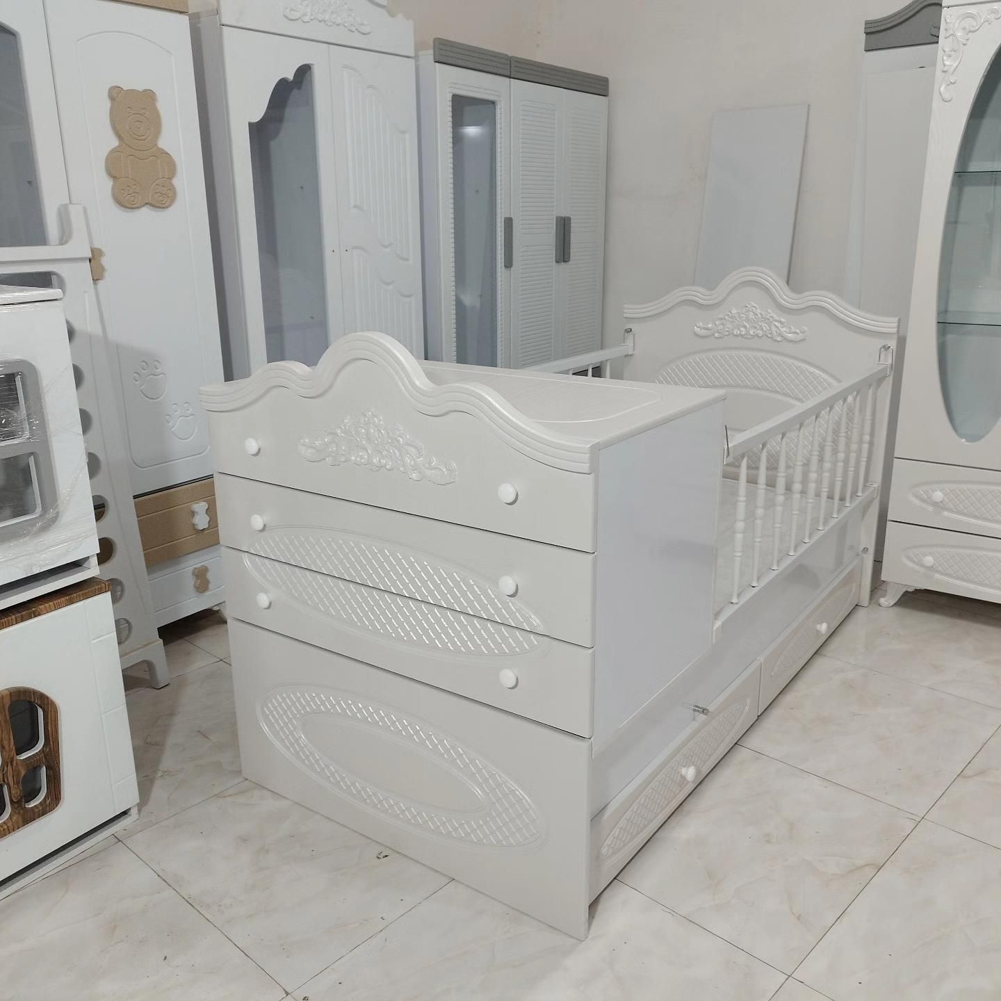 سیسمونی تخت و کمد نوزاد ویترین بچه سرویس کودک|اسباب و اثاث بچه|تهران, یافت‌آباد|دیوار