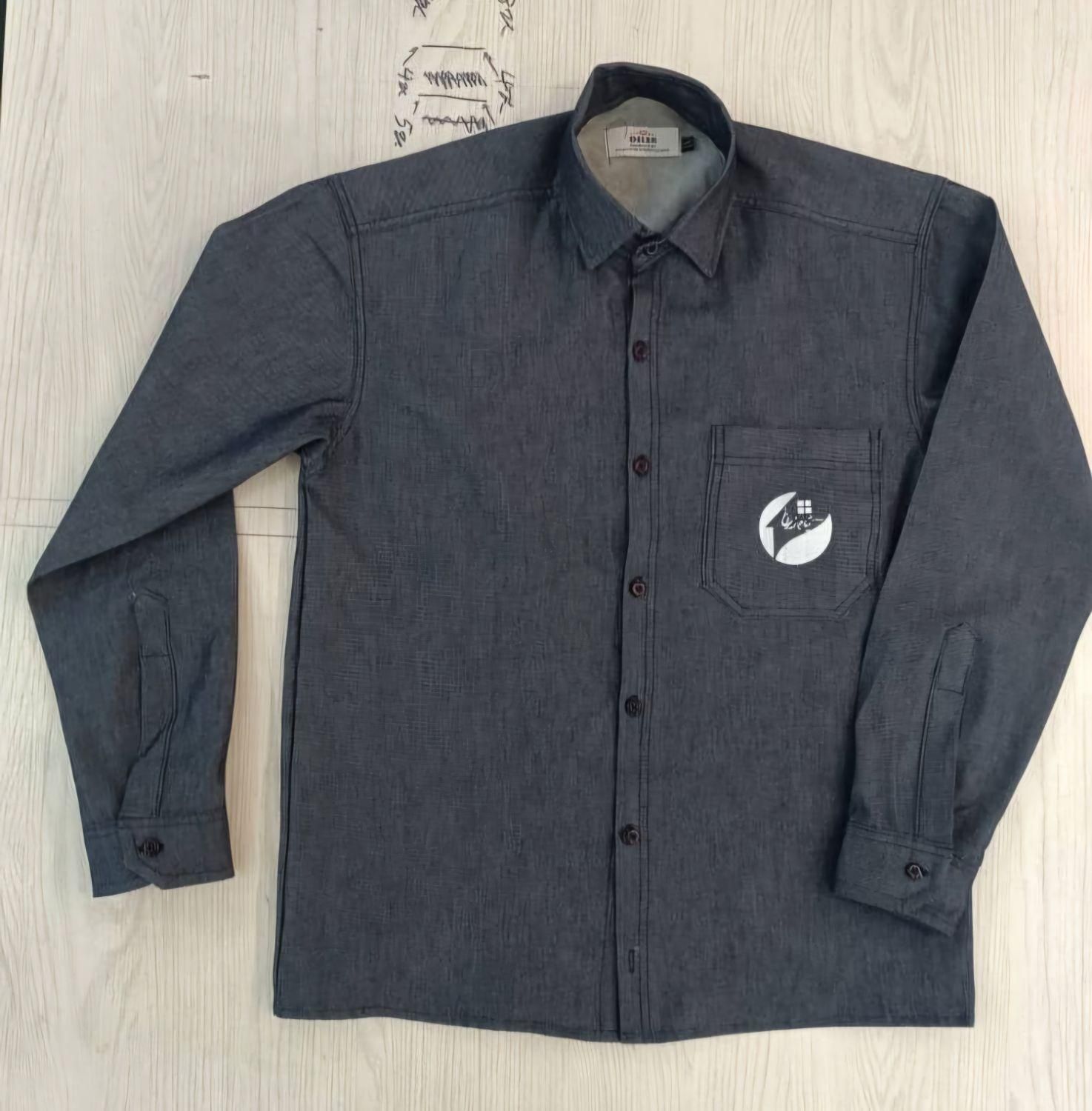 پیراهن اداری جین سنگ شور شده|لباس|اهواز, پادادشهر|دیوار