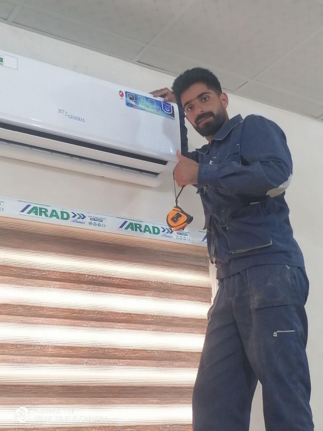 خدمات نصب و سرویس اسپلیت،تعمیرات با نرخ نیم بها|خدمات پیشه و مهارت|زرند, |دیوار