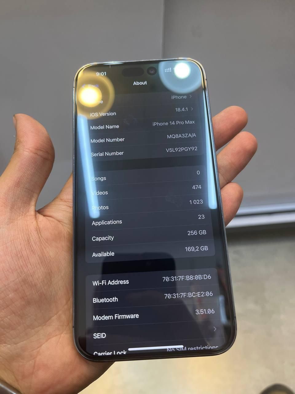 اپل iphone 14 Pro Max با حافظهٔ ۲۵۶ گیگابایت|موبایل|تهران, شهرک آزادی|دیوار