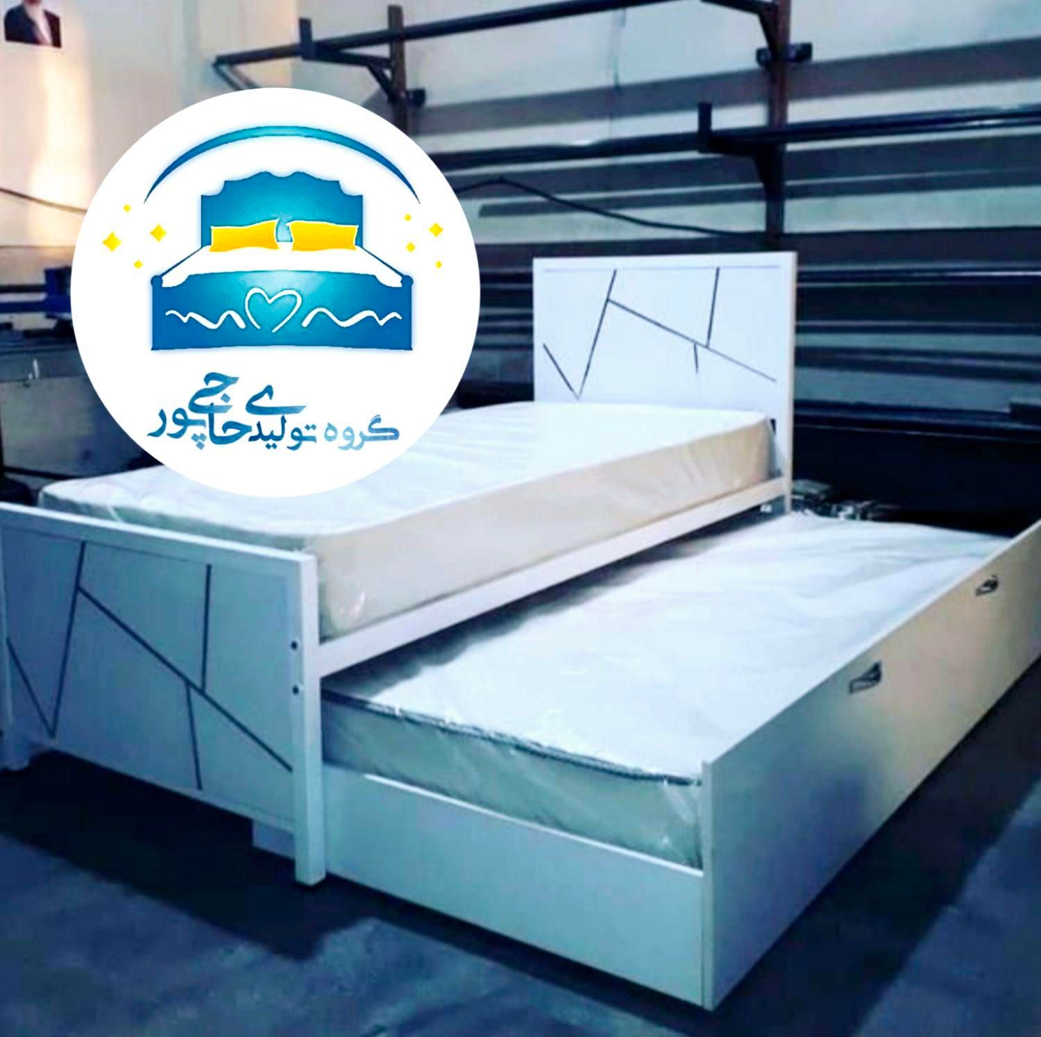 تخت خواب۱میزبان مهمان(تختخواب۲دوطبقه)دو طبقه خاطره|تخت و سرویس خواب|مشهد, حسینآباد|دیوار