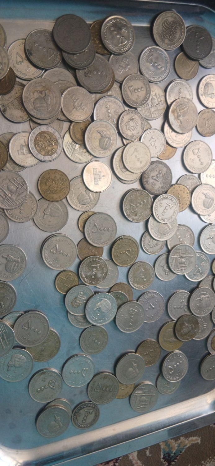 تعدادی سکه جمهوری|کلکسیون سکه، تمبر، اسکناس|خمینی‌شهر, |دیوار