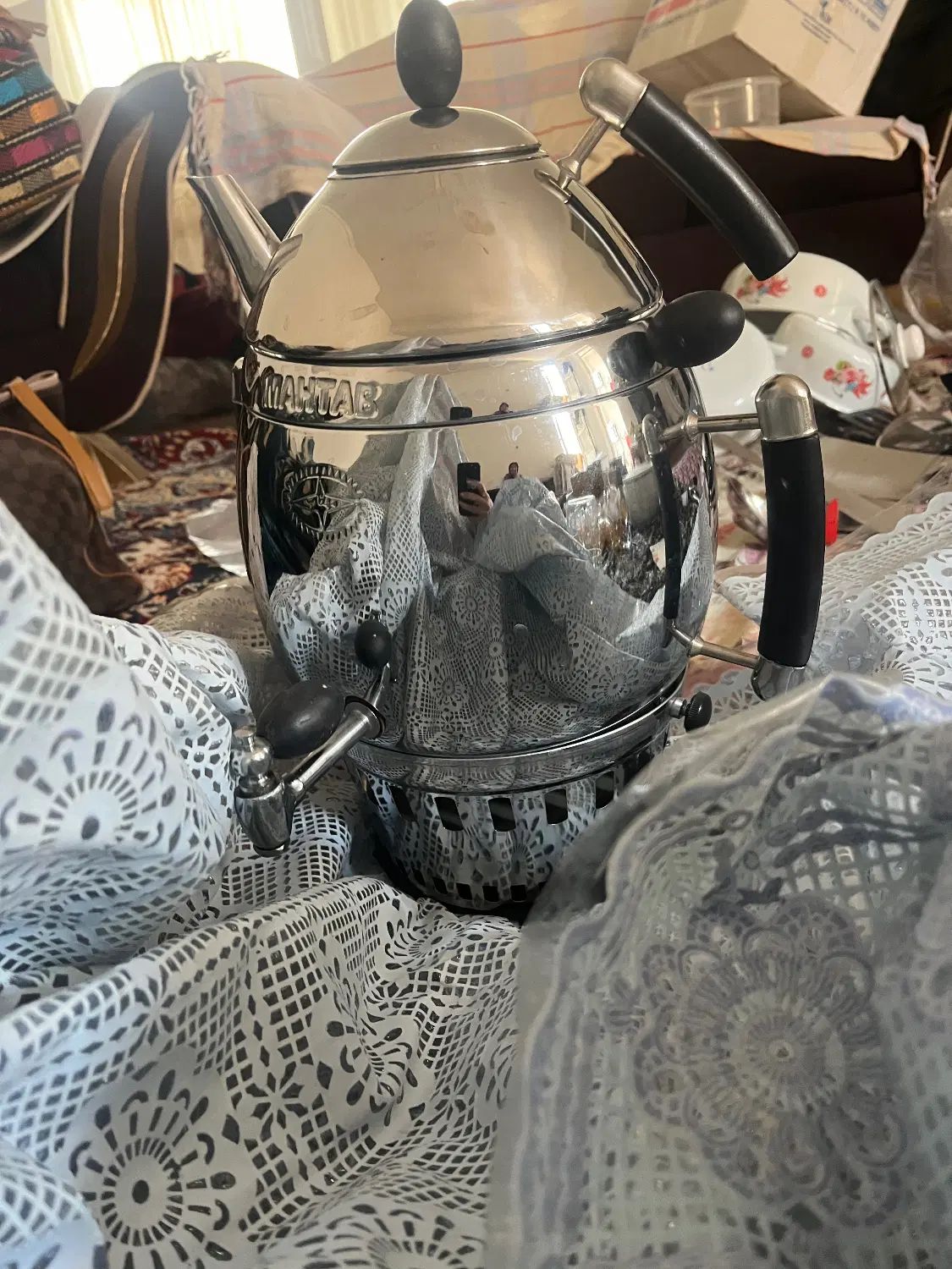 سماور گازی نو|سماور، چای‌ساز، قهوه‌ساز|کرج, انبار مپنا|دیوار