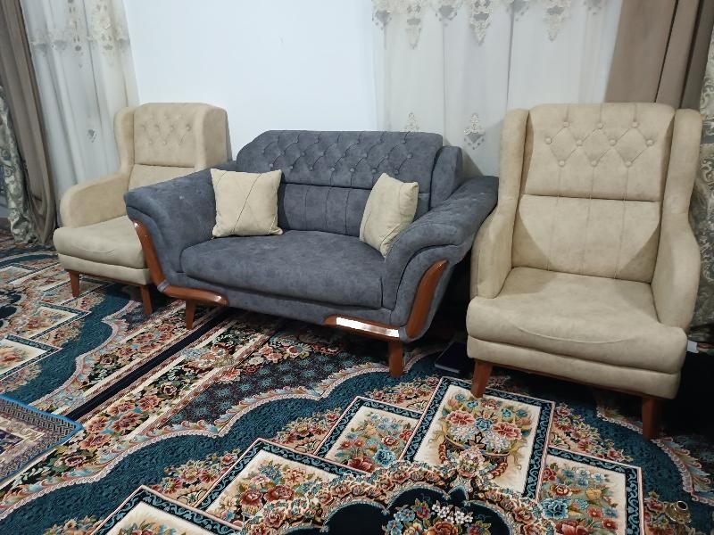 مبل طوسی کرم با تو فرقی ندارد تخفیف داره|مبلمان خانگی و میز عسلی|قزوین, |دیوار